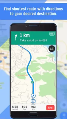 GPS Navigation Maps Directions android App screenshot 1